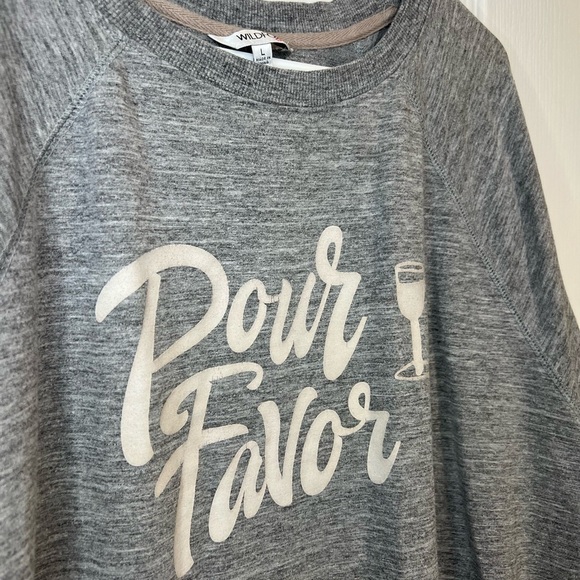 Wildfox Gray 'Pour Favor' Sweater - Picture 8 of 14